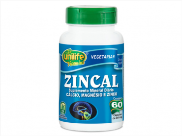 Zincal - Dolomita com Zinco 60 Cápsulas01