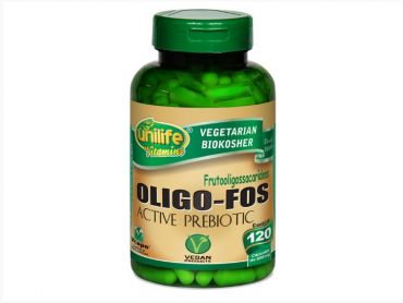 OLIGO-FOS FRUTOOLIGOSSACARÍDEOS 120 CÁPSULAS UNILIFE