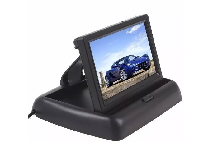 Tela Monitor Veicular 4.3 Vídeo Lcd P Camera Ré Dvd 03