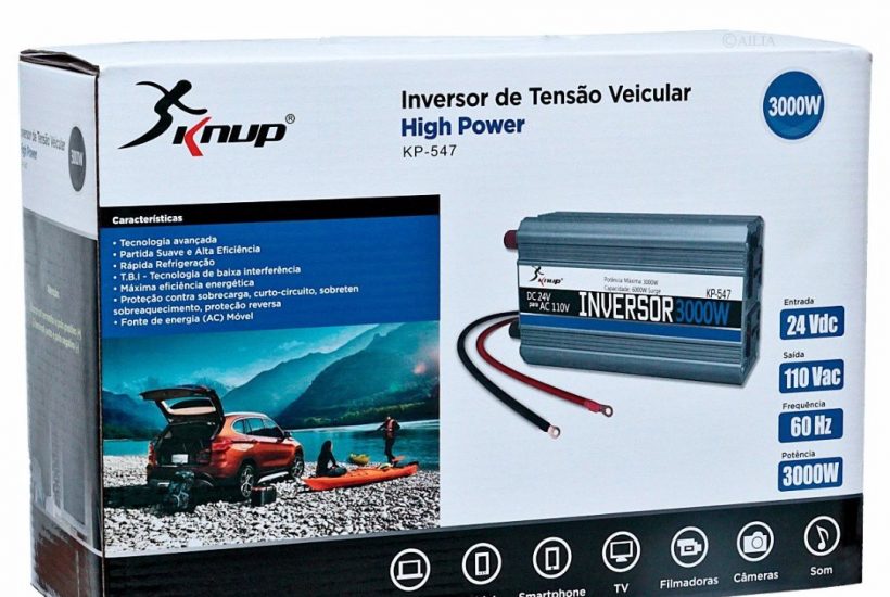 Inversor de Potência 3000W - 110V - 24V DC KP-547 - Knup 01