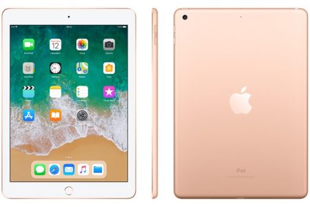 Pad 6 Apple 32GB Dourado Tela 9.7” Retina - Proc. Chip A10 Câm. 8MP + Frontal iOS 11 Touch ID Dourado 01