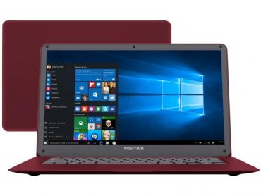 Notebook Positivo Motion Red Q 232A - Intel Quad Core 2GB 32GB LED 14 Windows 10 XX