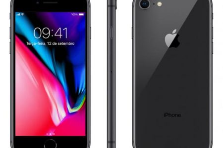 iPhone 8 Apple 64GB Cinza Espacial 4G Tela 4,7” - Retina Câm. 12MP + Selfie 7MP iOS 11 Cinza Espacial0012