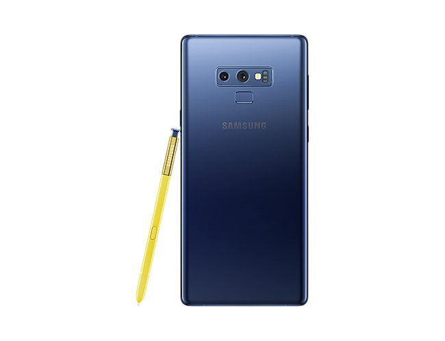 Smartphone Samsung Galaxy Note 9 Tela 6.4 128GB Câmera Dupla 12MP+ Caneta S Pen c Controle Remoto Azul