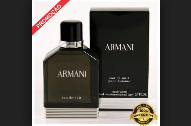 Perfume Giorgio Armani Eau de Nuit Masculino 100ml 001