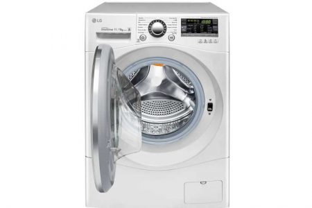 Lava e Seca LG 10,5Kg Branca Prime Direct - WD10WP6 14 Programas de Lavagem