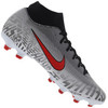 Chuteira de Campo Nike Mercurial Superfly 6 Academy Neymar Jr. FG / MG - Adulto - BRANCO / PRETO