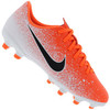 Chuteira de Campo Nike Mercurial Vapor 12 Academy FG / MG - Infantil - LARANJA / BRANCO