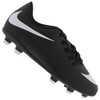 Chuteira de Campo Nike Bravata II FG - Infantil - PRETO / BRANCO