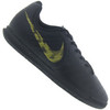 Chuteira Futsal Nike Tiempo Legend X 7 Club IC - Infantil - PRETO / OURO