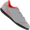 Chuteira Futsal Nike Mercurial Vapor X 12 Club GS IC - Infantil - CINZA CLA / VERMELHO