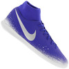 Chuteira Futsal Nike Phantom VIVSN Club DF IC - Adulto - AZUL / BRANCO