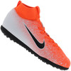 Chuteira Society Nike Mercurial Superfly X 6 Club TF - Infantil - LARANJA / BRANCO