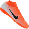 Chuteira Society Nike Mercurial Superfly X 6 Academy TF - Adulto - LARANJA / BRANCO