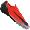 Chuteira Society Nike Mercurial Vapor X 12 Academy CR7 TF - Adulto - Vermelho / Preto