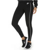 Calça Legging Nike Sportswear Heritage - Feminina - PRETO / BRANCO