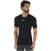 Camisa de Compressão Nike Pro Top SS - Masculina - PRETO / BRANCO