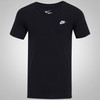 Camiseta Nike VNK Club Embrd Ftra - Masculina - PRETO