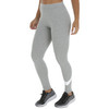 Calça Legging Nike Club Logo - Feminina - CINZA