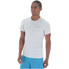 Camiseta Nike Dry Cool Miler Top SS - Masculina - BRANCO / CINZA