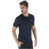 Camiseta Nike Dry Miler Top - Masculina - AZUL ESC / CINZA