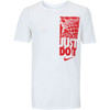 Camiseta Nike Dry Just Do It - Masculina - BRANCO