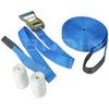 Slackline 15 Mts Profissional Com Protetor - Azul