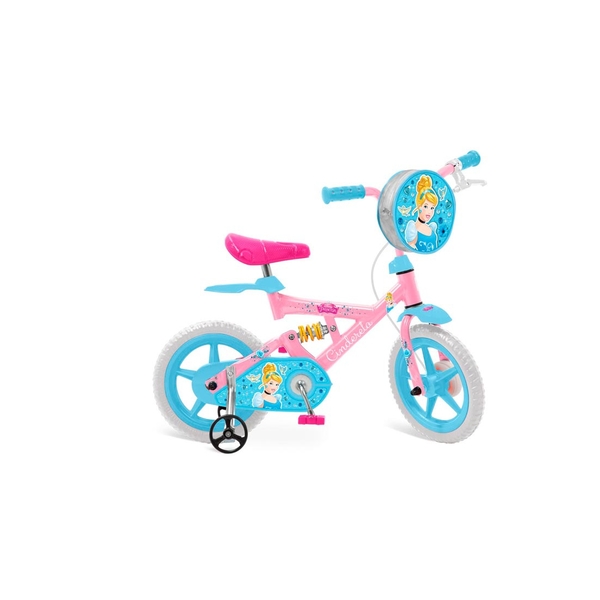 Bicicleta Infantil X - Bike Disney Cinderela Aro 12 - Brinquedos Bandeirante