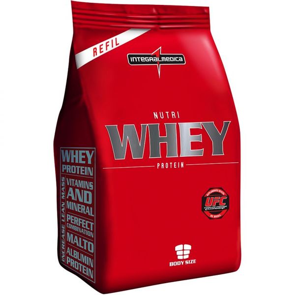 Nutri Whey Protein Refil Chocolate 907g - Integralmédica