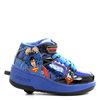 Tênis Elpis Skate Com Rodas Superman - Masculino - Azul+Vermelho - COD. J05 - 0011 - 066