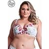 Sutiã tule bordado Dukley Lingerie Plus Size