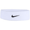 Testeira Nike Swoosh Headband - Adulto - BRANCO / PRETO