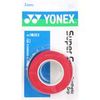 Overgrip Yonex Super Grap com 3 Unidades Vermelho