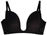 Sutiã bojo decote profundo efeito silicone renda Vi Lingerie 410605