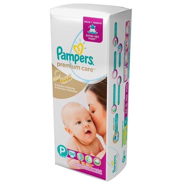 Fralda Descartável Pampers Premium Care Mega Tamanho P 56 Unidades