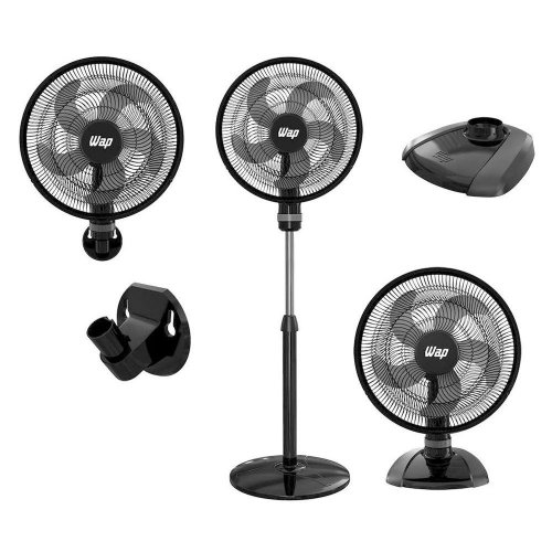 Ventilador 3 em 1 Turbo 50 cm Rajada Wap W130 FW046356