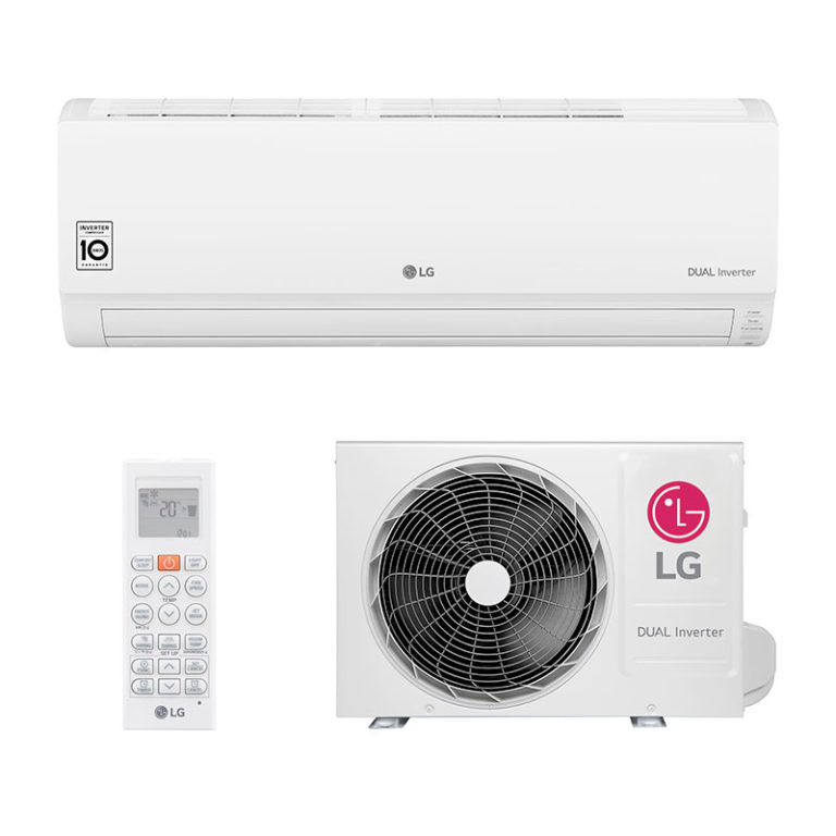 Ar Condicionado Split Hw Dual Inverter Compact Lg 9000 Btus Frio 220V Monofasico S4NQ09WA5AA.EB2GAMZ