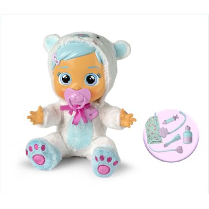 Boneca CryBabies Kristal Amando e Cuidando com Acessórios, Alimentação por 3 Pilhas AAA Indicado para +4 Anos Multikids - BR1087 BR1087