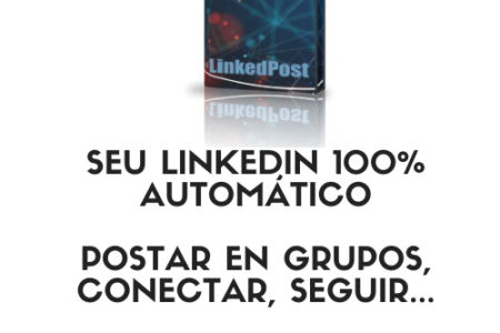 aaaLinkedPost postar automatico no linkedin grupos conectar seguir