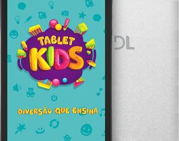 Tablet DL Kids C10 - Tela 7 Quad Core 8GB1GB WiFi - Android