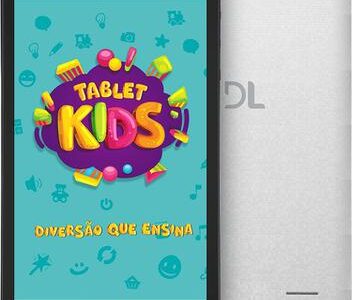 Tablet DL Kids C10 - Tela 7 Quad Core 8GB1GB WiFi - Android