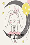 I Know I'm Cute Girl: Daily Notbook