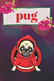 pug: pug notbook and gifts for dog lovers