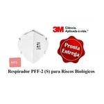 30 Máscaras N95 Da 3m - 9920h - Anvisa:80284930344 - Inmetro Ca:17611-epi-proteção Respiratoria Facial Pff2 - Certificada Para Ambiente Hospitalar