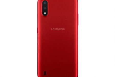 Smartphone Samsung Galaxy A01 32GB Vermelho - 2GB RAM Tela 5,7” Câm. Dupla + Câm. Selfie 5MP 05