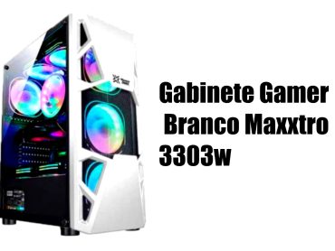 Gabinete Gamer Branco Maxxtro 3303w